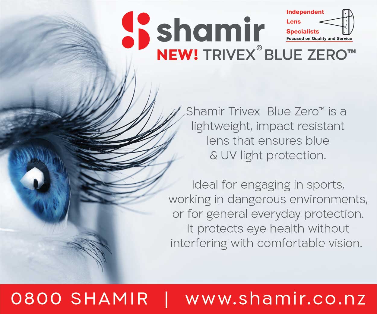 Shamir launches new ‘superpowered’ lenses eyeonoptics
